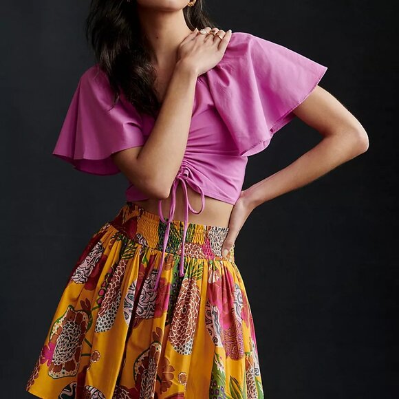 Let Me Be Printed Mini Skirt – NWT – Size M - Picture 1 of 9